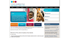 Desktop Screenshot of leadacademytrust.co.uk
